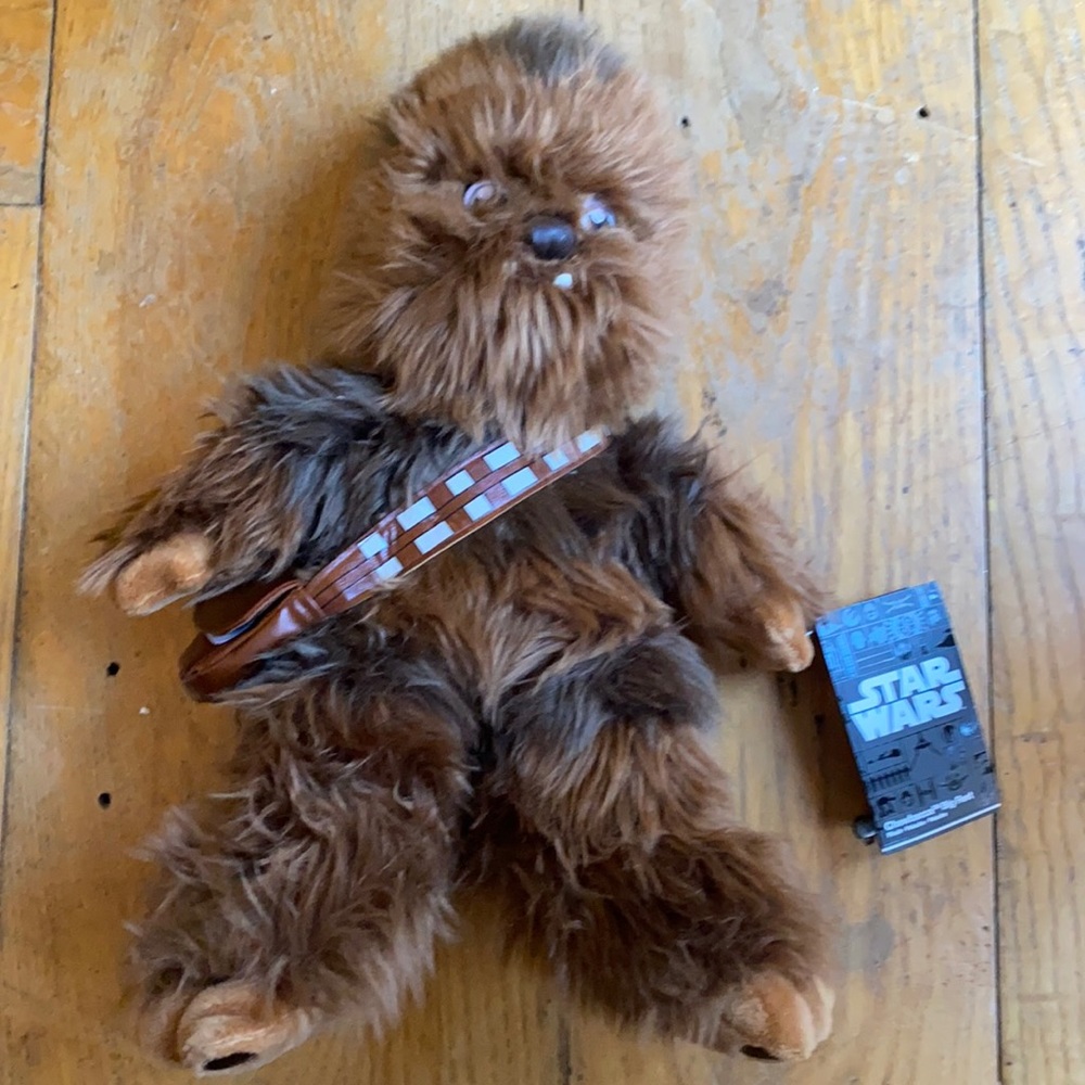 Chewbacca big foot plush